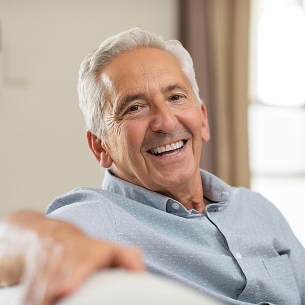 smiling senior man